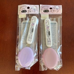 Hello Kitty Fork and Spoon